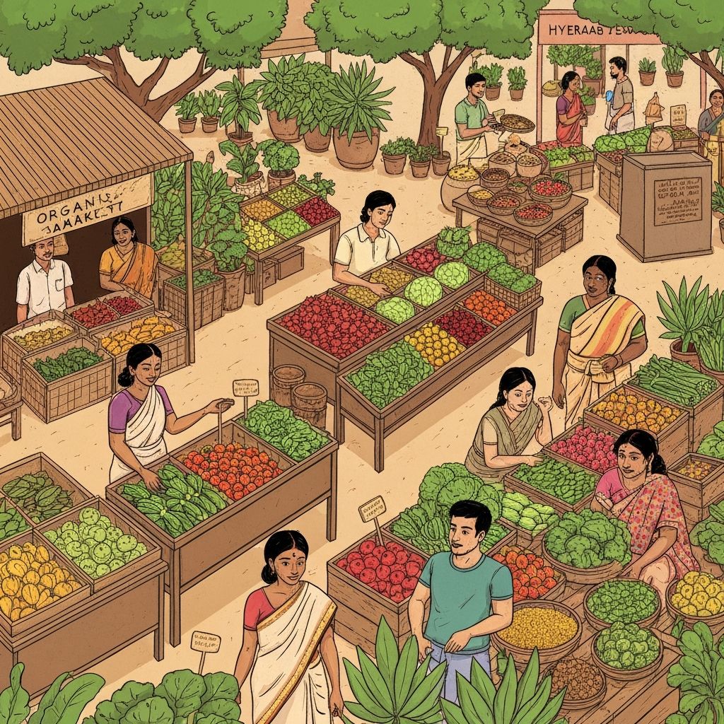 Hyderabad organic market